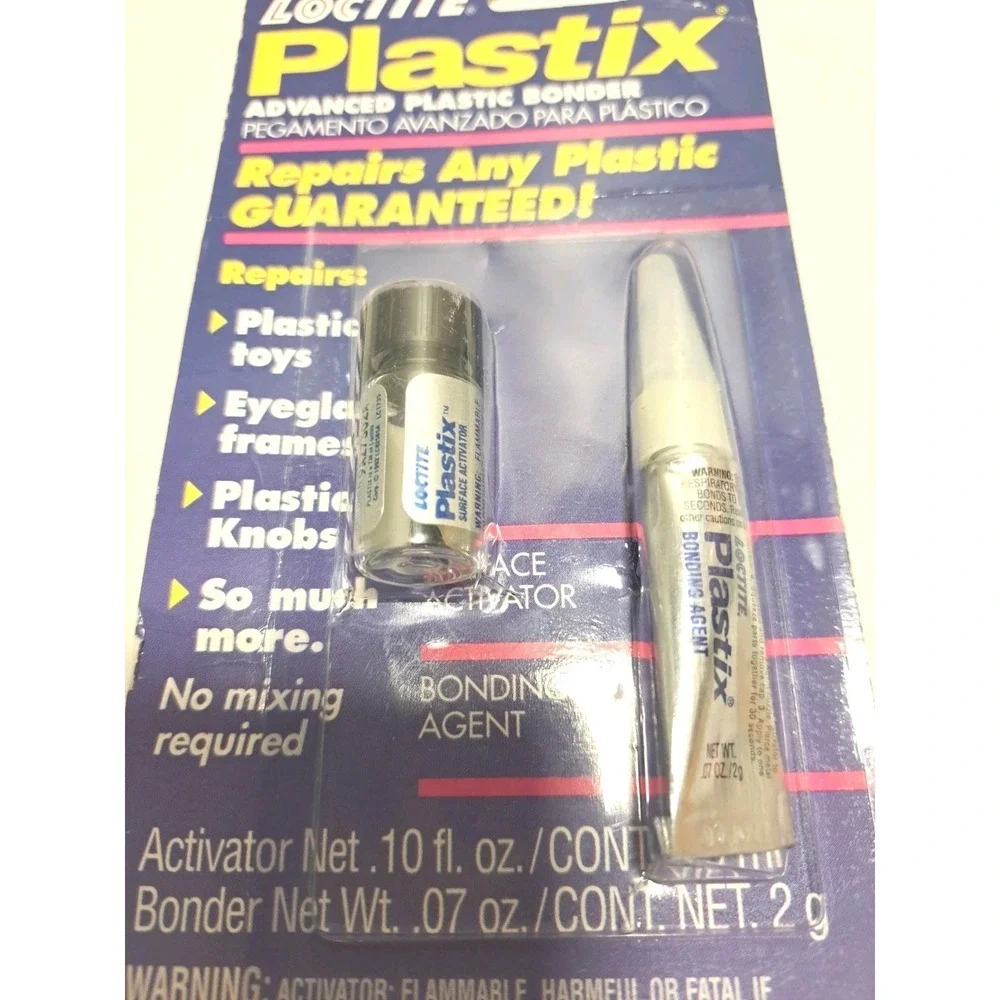 Loctite Plastic Bonding System High Strength Cyanoacrylate Clear Plastic Bonder